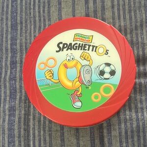 SpaghettiOs Red Lid Container
